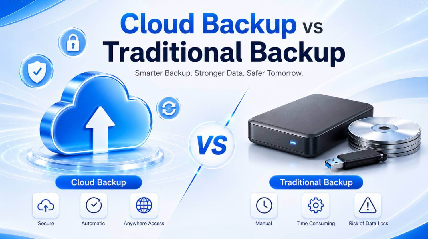 Cloud Backup vs Traditional Backup: Which Is Better for Your Business?