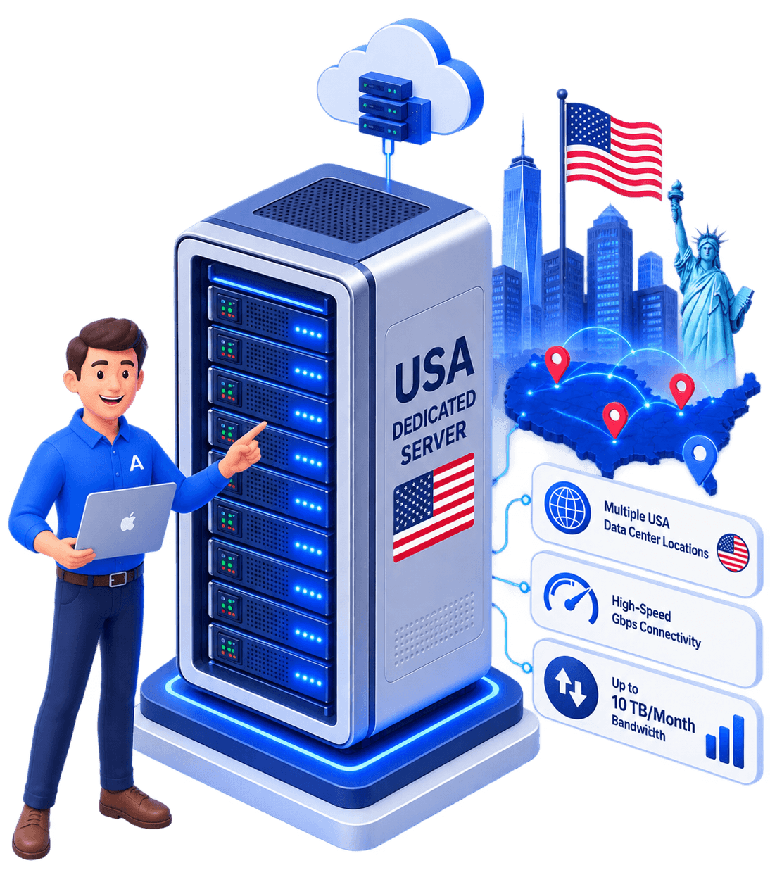 USA Dedicated Server