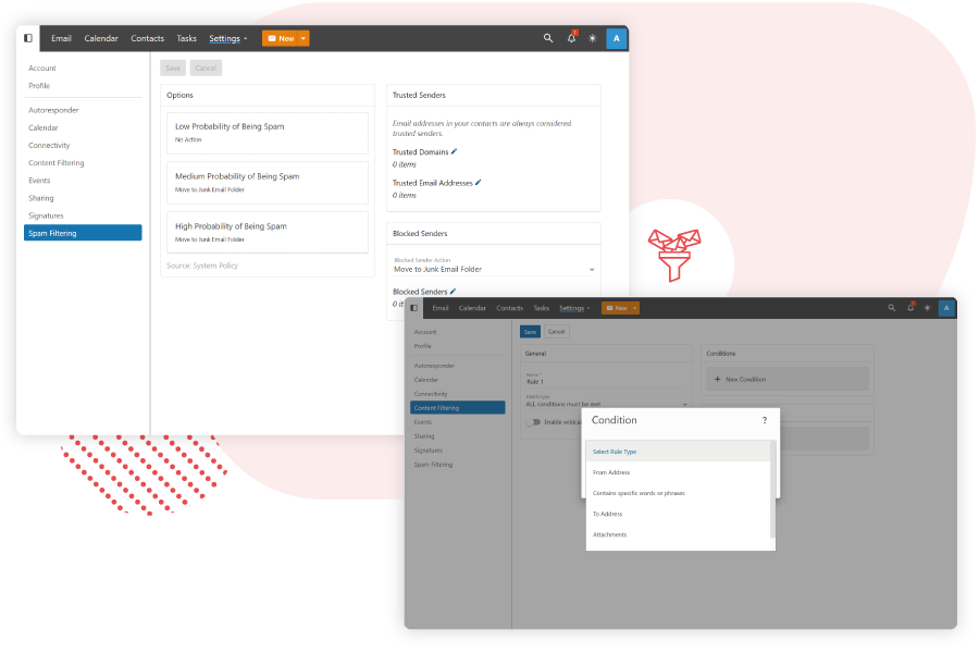 Advanced Email Protection: Anti-Spam, Spam Filtering, and Content Filtering