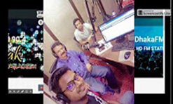 Alpha Net's Founder Abu Sufian Haider at Dhaka FM Book Hour