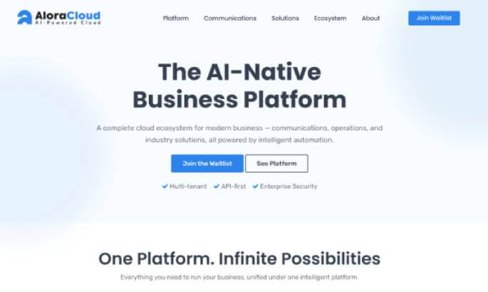 Alora Cloud