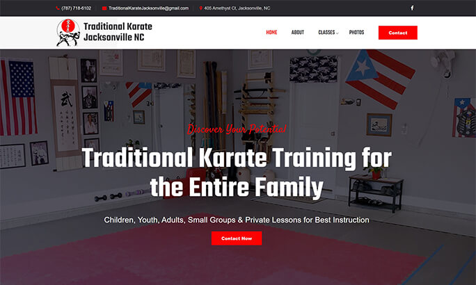 Traditional Karate in Jacksonville, NC